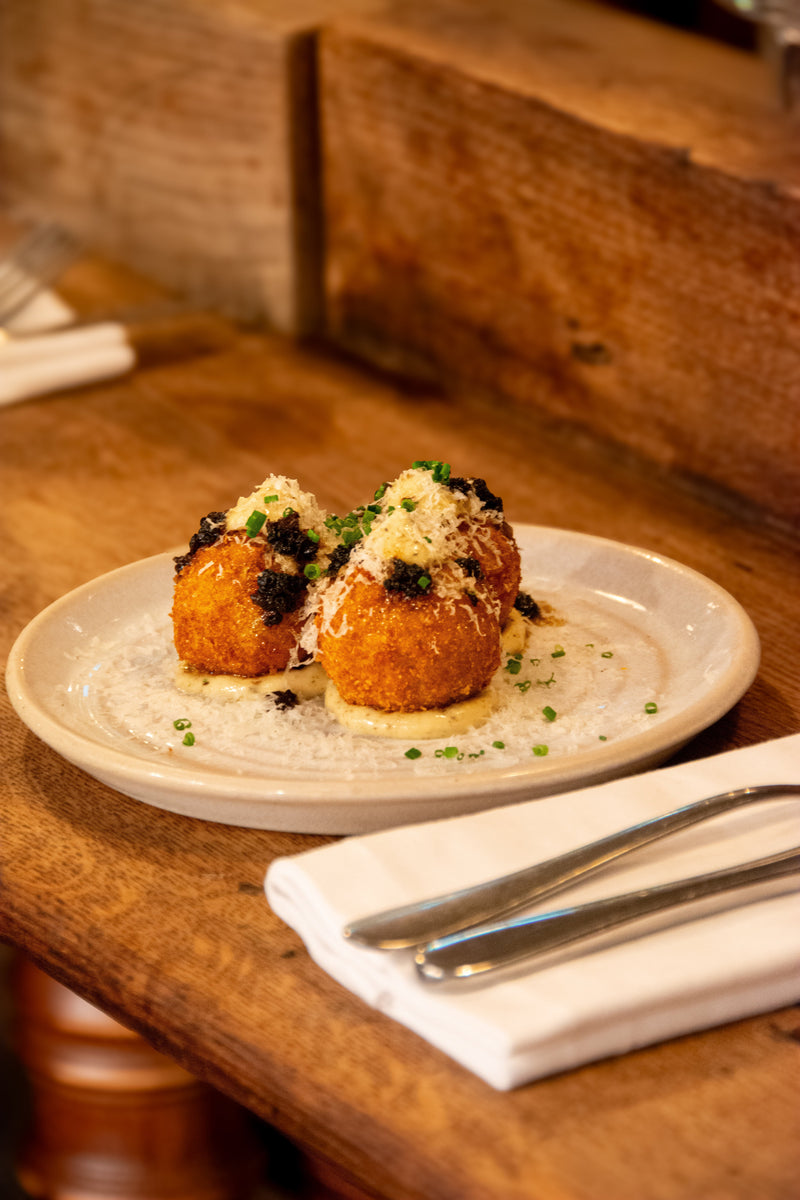 Baron Bigod and Truffle Croquettes