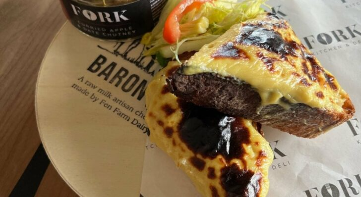 Baron Bigod, Curried Apple & Date Chutney Rarebit by Fork Deli’s Justin Kett