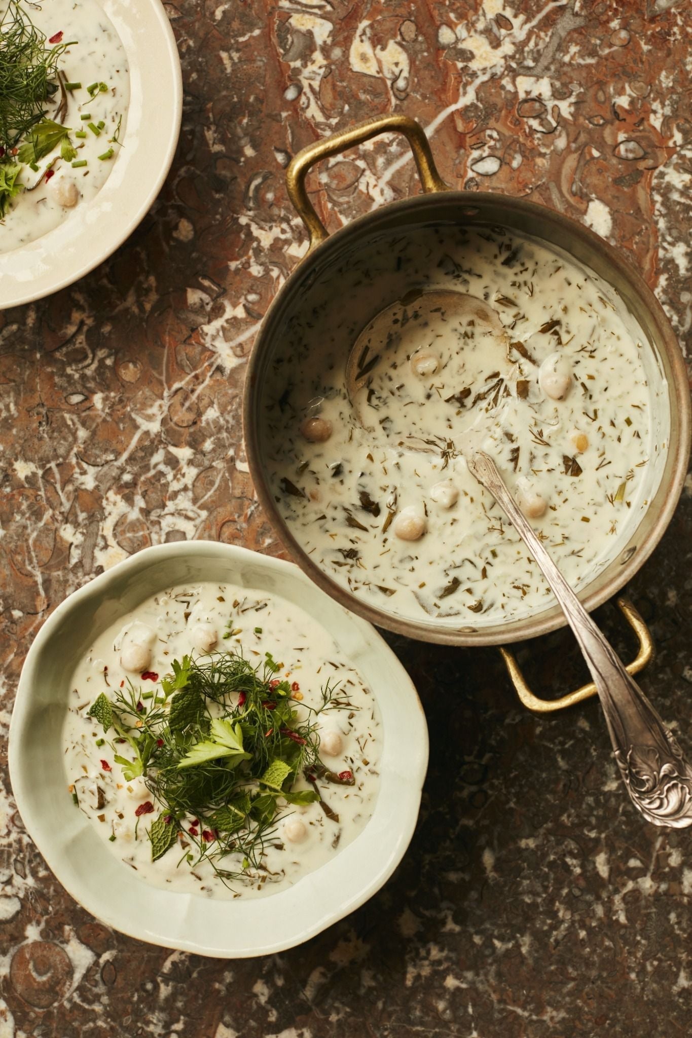 Azeri Warm Yoghurt Soup by Anna Ansari