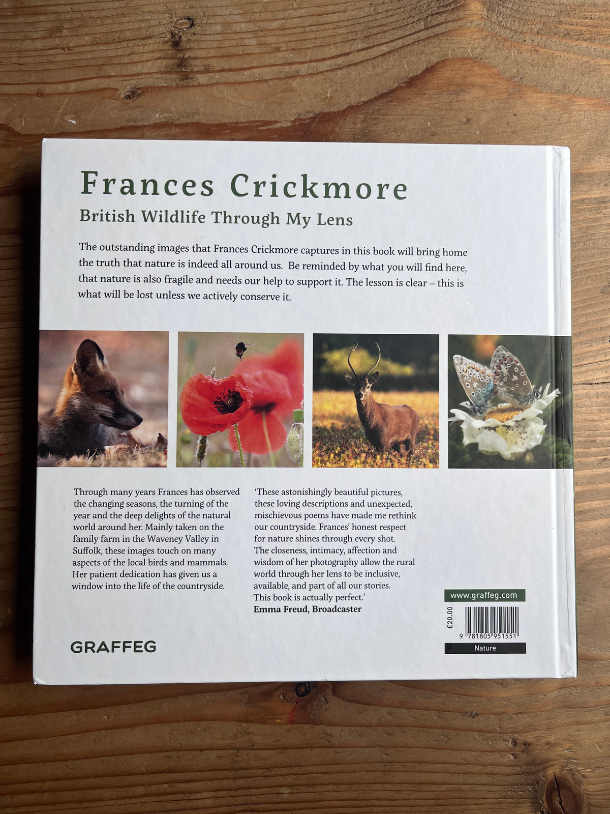 Frances Crickmore Wildlife Book