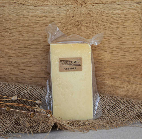 A traditional artisan clothbound Cheddar made from unpasteurised milk in the lush hills of East Somerset.
