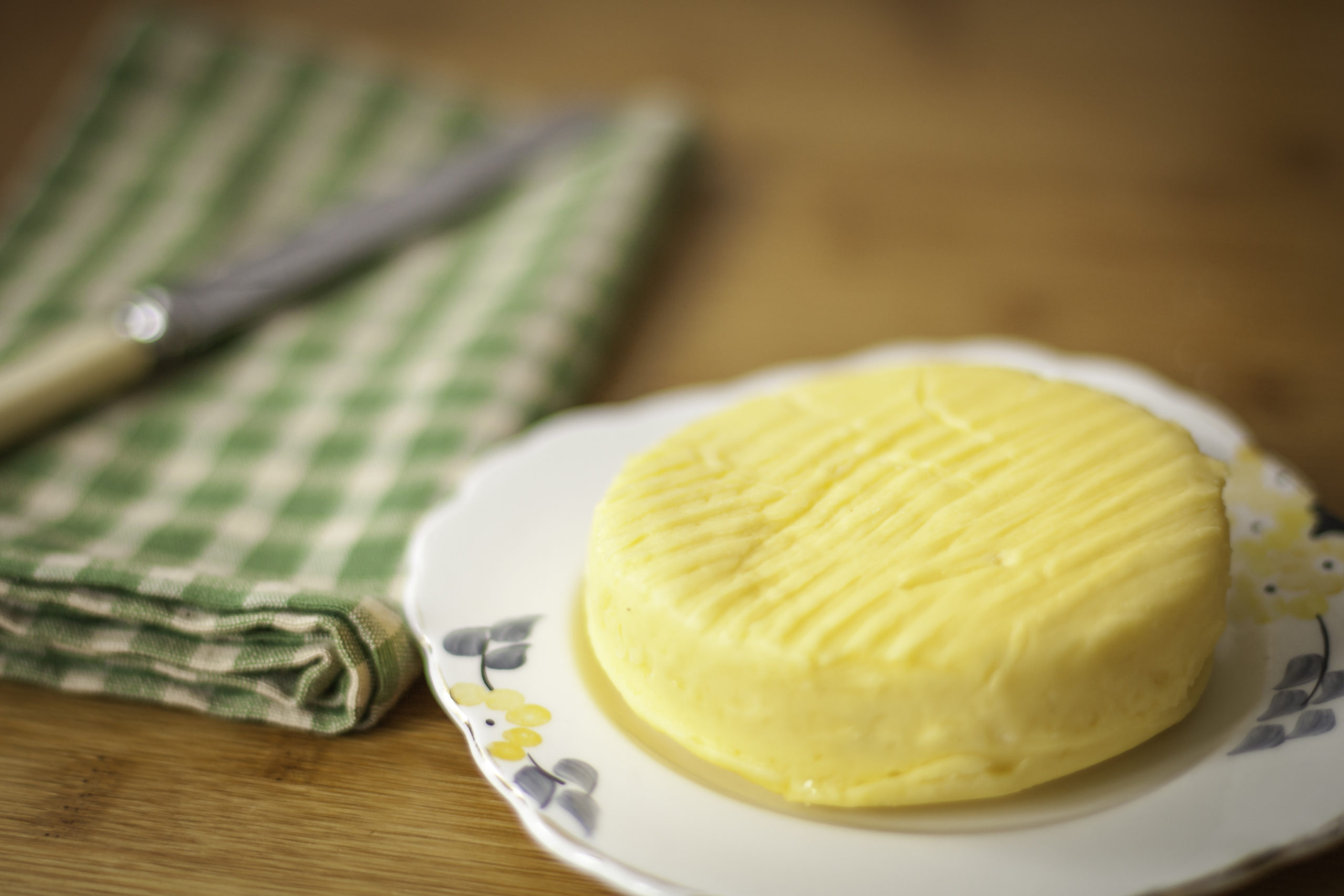 A pad of our delicious raw butter
